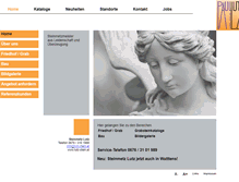 Tablet Screenshot of lutz-stein.at